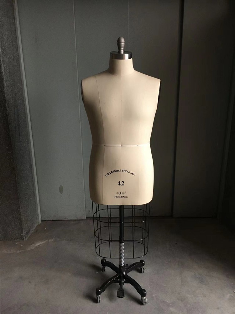 Professional Male Half Body Dress Form
